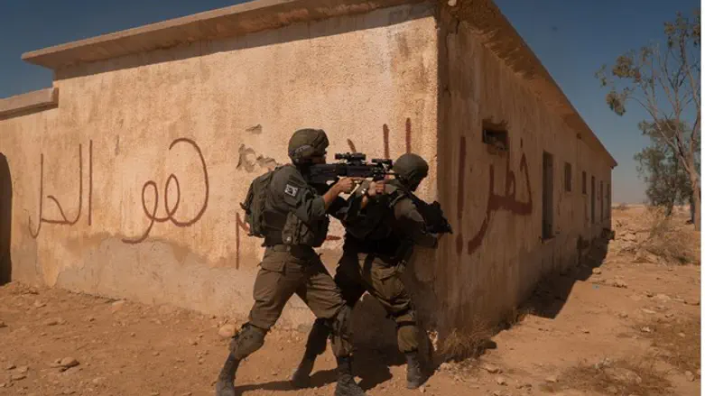 אימון מפקדי חטיבת גבעתי