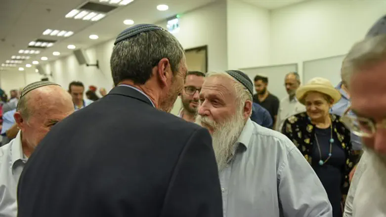 Раввин Хаим Друкман и раввин Рафи Перец