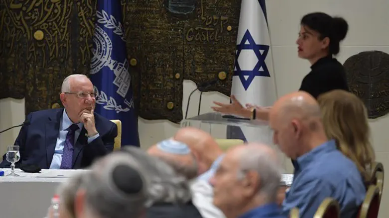 ריבלין וגבאי. היום