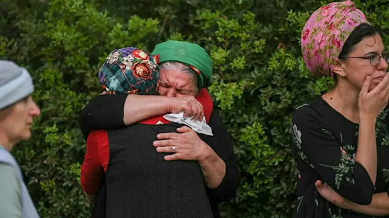 На похоронах Двира Сорека