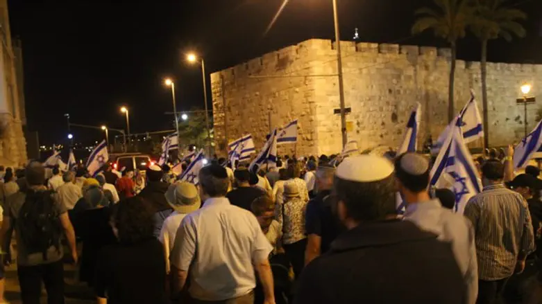 צעדת תשעה באב בשנה שעברה