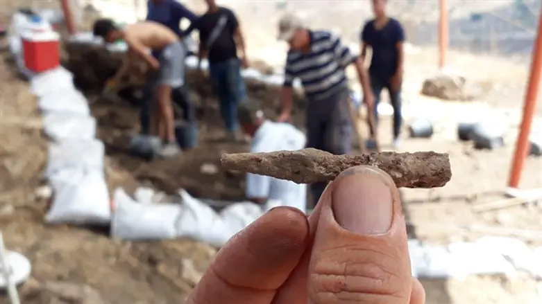 ראש החץ שנמצא ביודפת