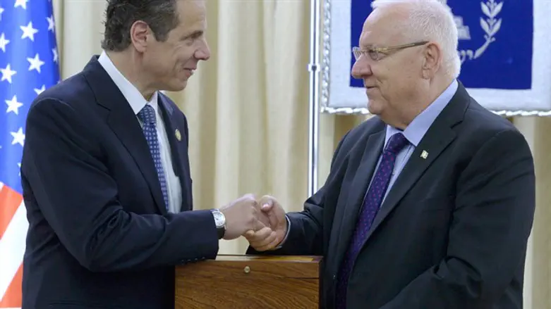 ראובן ריבלין ואנדרו קואומו