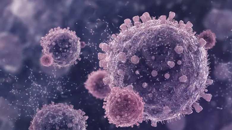 תאים סרטניים. אילוסטרציה