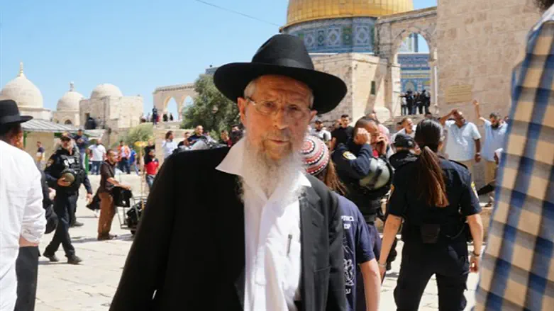 הרב ישראל אריאל בהר הבית