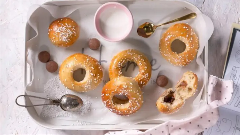 בייגל מתוק בציפוי