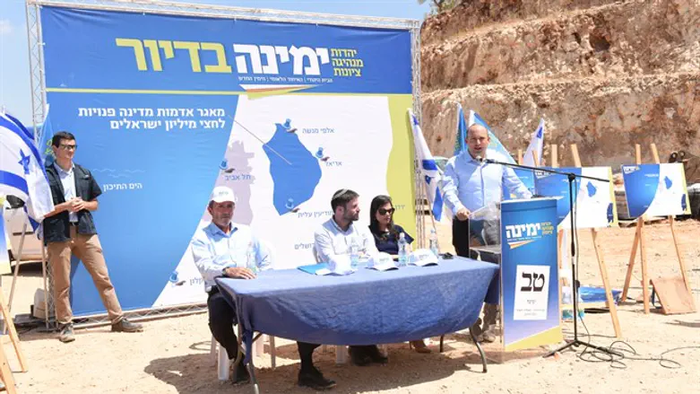 מנסים לעסוק בתוכן אמיתי. השקת תוכנית הדיור של ימינה