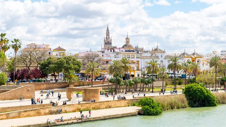 Triana neighborhood at Seville, Spain