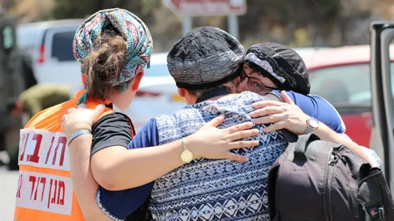 זירת הפיגוע