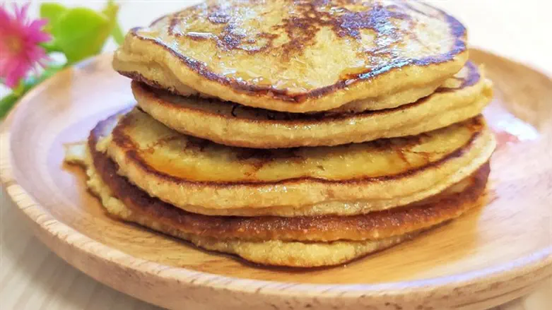 פנקייק בננה ושיבולת שועל