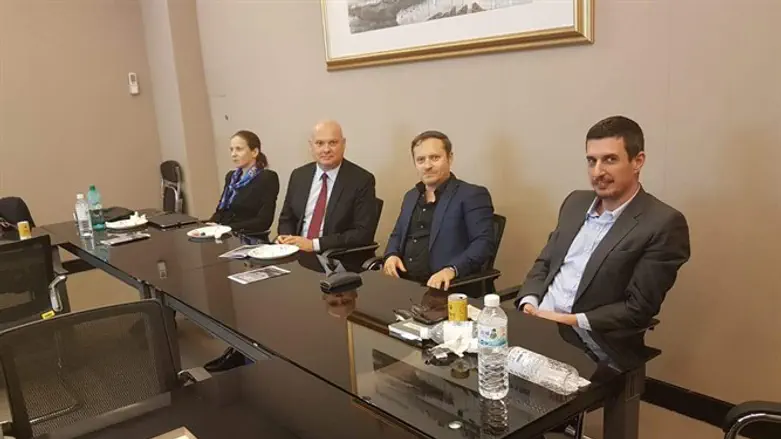 From left: Weronika Jakubczak, Fabrizio Bozzato, Ber Kotlerman, Mor Sobol