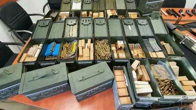 כלי הנשק שנתפסו