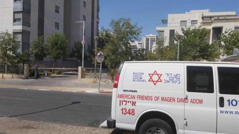 site of the accident