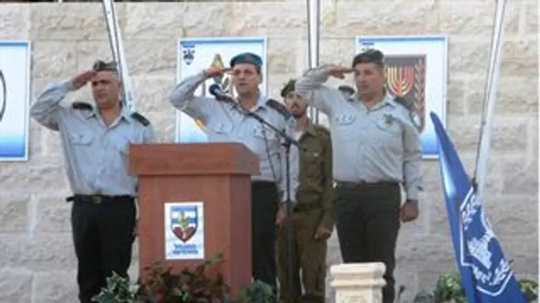 טקס חילופי ראש המינהל האזרחי