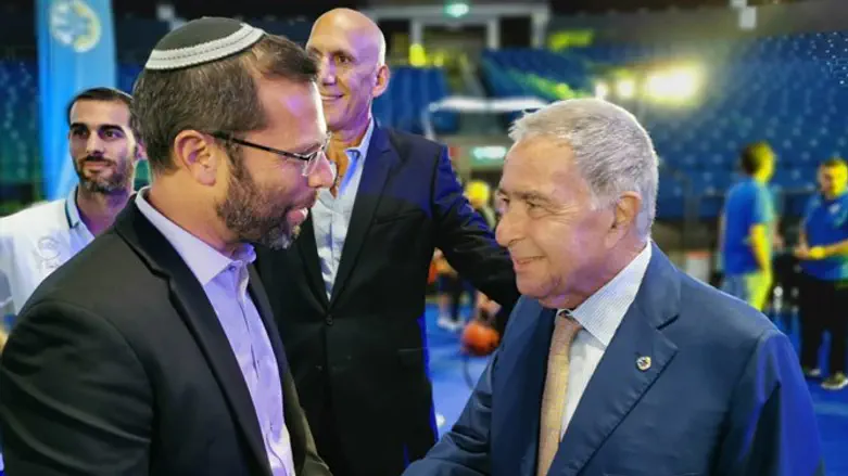 ישראל גנץ ושמעון מזרחי אמש
