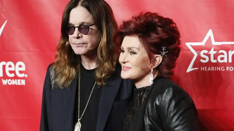 Ozzy Osbourne and Sharon Osbourne