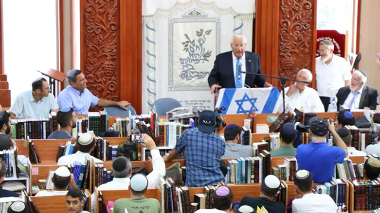 השגריר פרידמן בישיבת שדרות