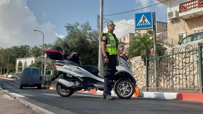 זירת התאונה