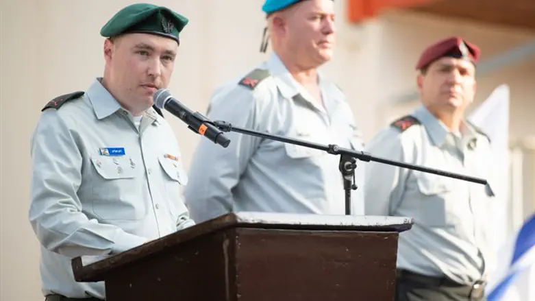 תא"ל רונן מנליס בטקס