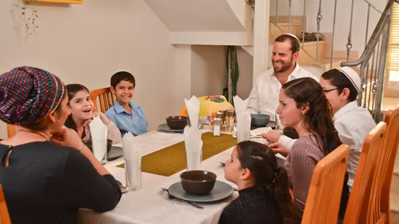 Family holiday dinner