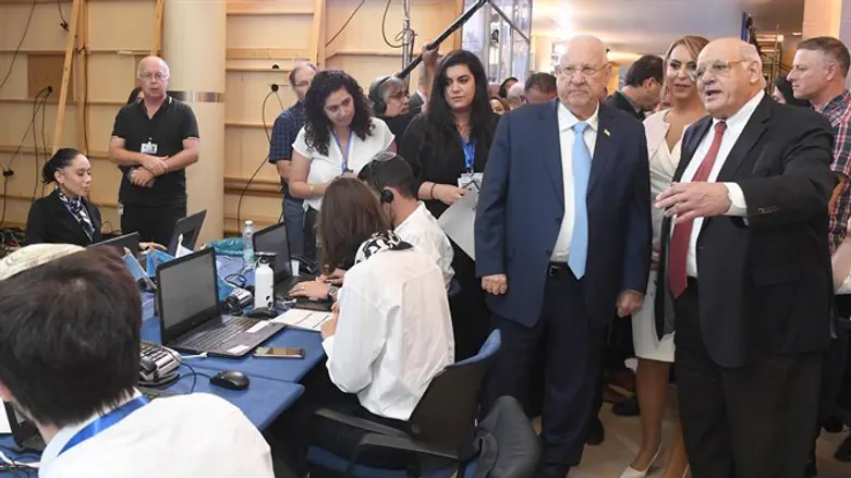 ראובן ריבלין והשופט מלצר