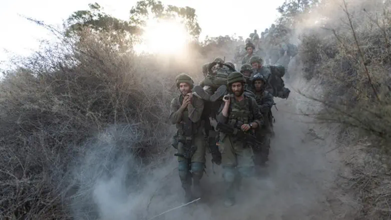 חיילי הנח"ל בתרגיל החטיבתי השבוע