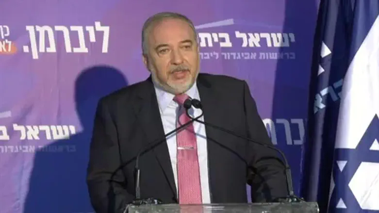 Liberman at Sunday's press conference
