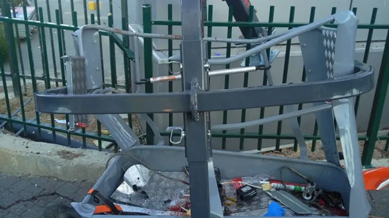 סל המנוף שקרס