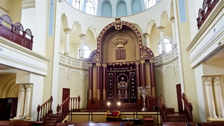 Синагога. Иллюстрация