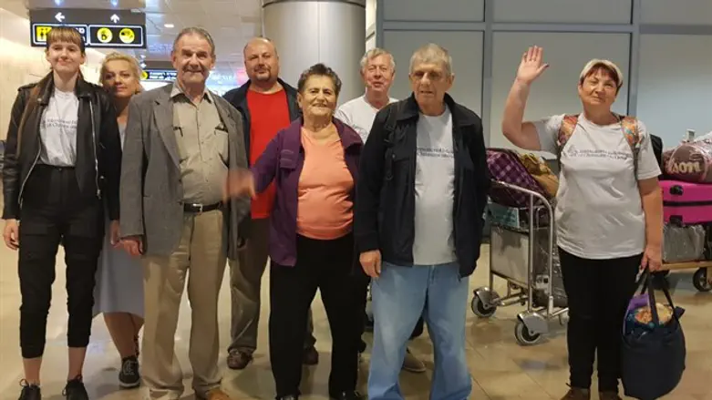 העולים בנתב"ג