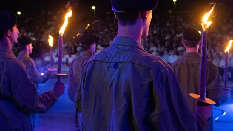 הטקס באתר 'יד לשריון'