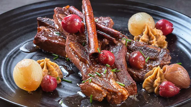 סטייק אסדו בדובדבנים