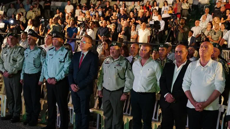 טקס הזיכרון, אמש