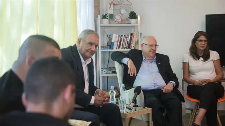 הנשיא במהלך המפגשים