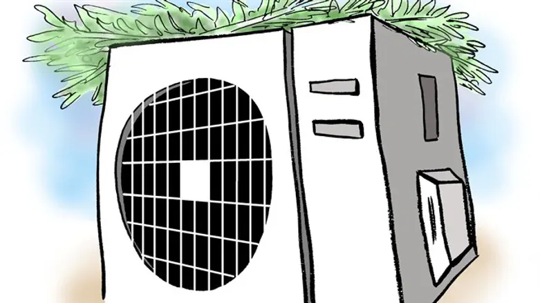 שינה בסוכה תענוג