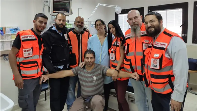 EMTs during hospital visit