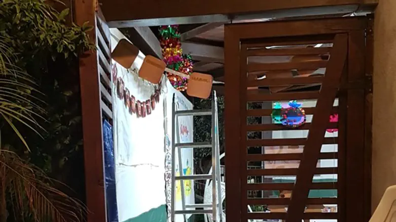 Sukkah where incident occurred