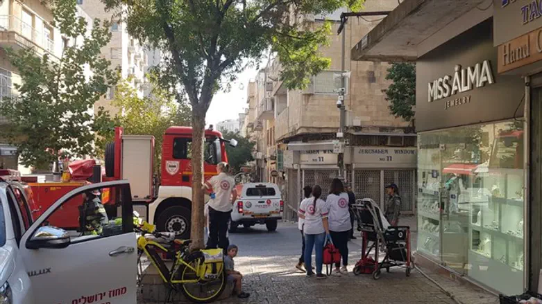 Место пожара