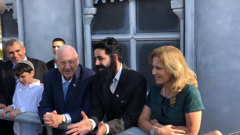 ריבלין, לביא ואלקין "על המרפסת"