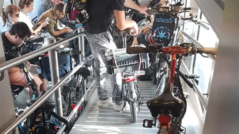 אופניים ברכבת