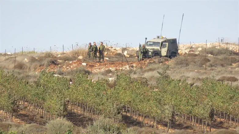 Силы ЦАХАЛ в окрестностях Шило. Иллюстрация