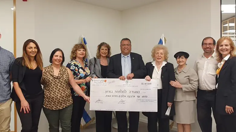 הענקת התרומה