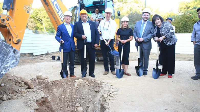 The groundbreaking ceremony