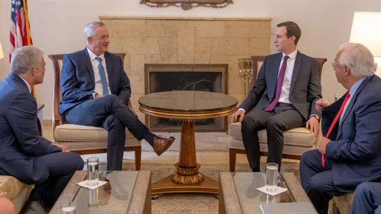 פגישת גנץ וקושנר