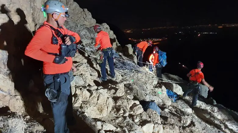 На месте гибели туриста в Иудейской пустыне