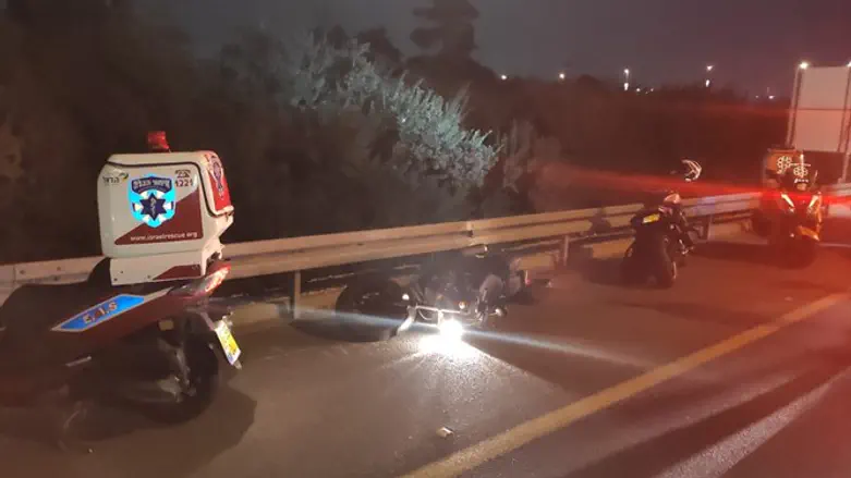 the scene where man was found dead