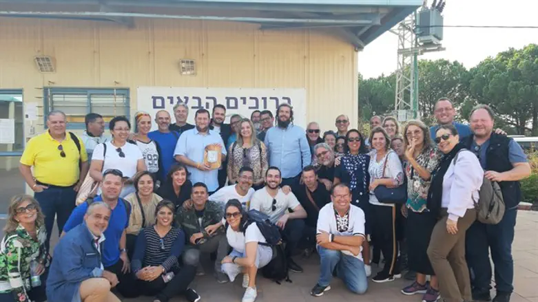 מנהיגי קהילות מברזיל - בשומרון