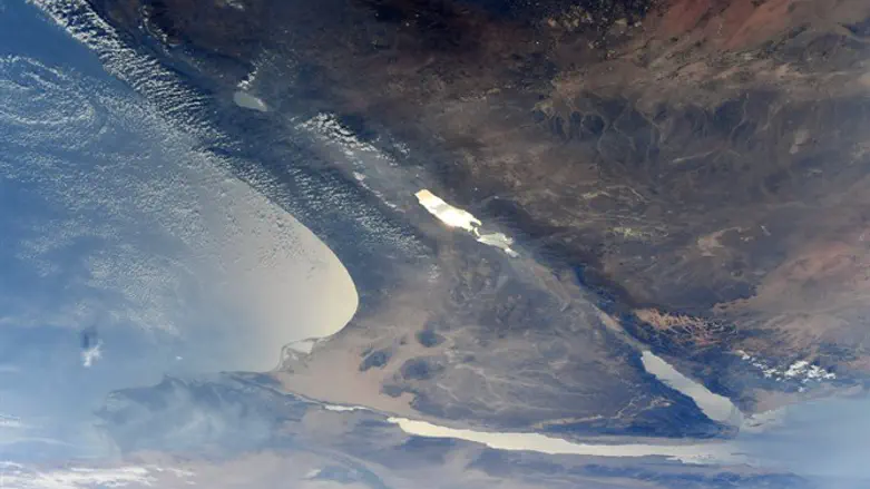 Israel from space