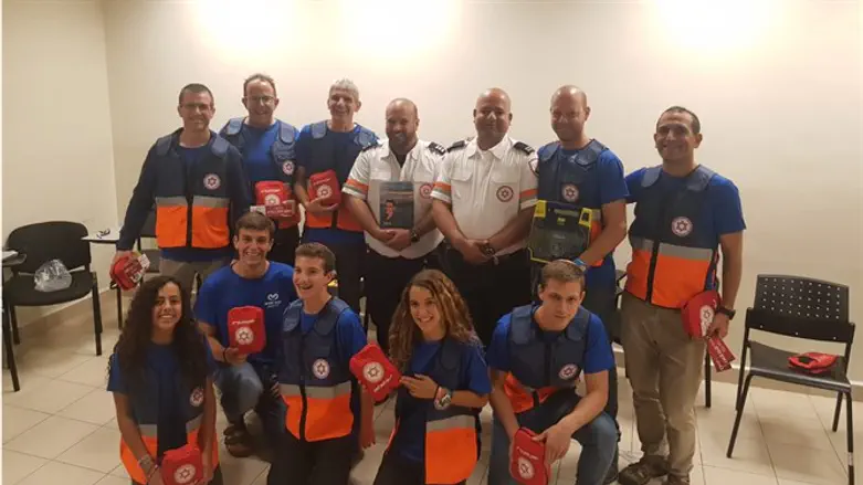 Graduates of the Life Guardian course