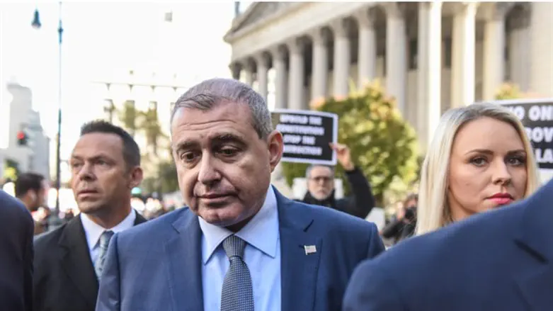 Lev Parnas arrives at federal court in New York City 